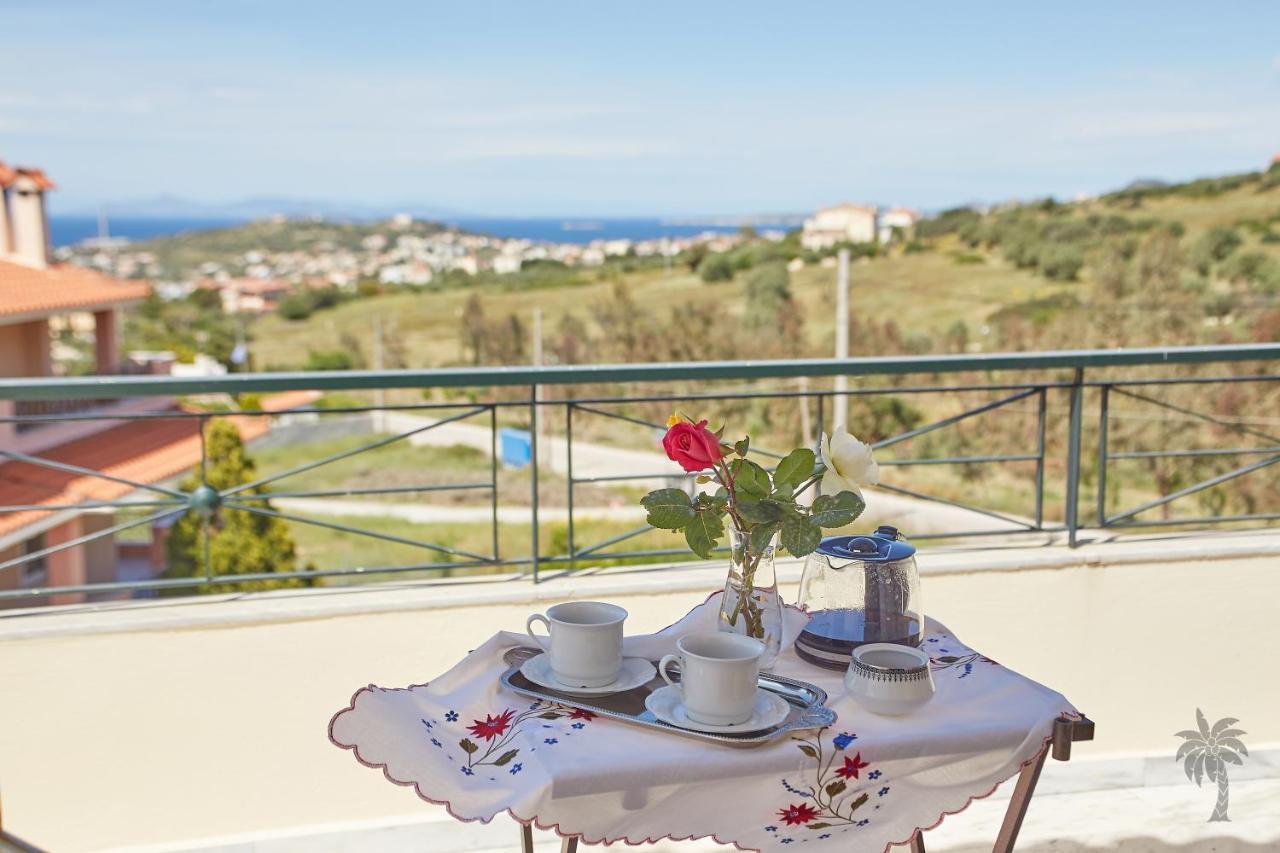 Villa Konstadina With Swimming Pool Kalivia Thorikou Екстериор снимка